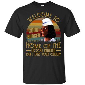 Welcome To Good Burger Shirt Funny Comedy Movie Graphic Fast Food Parody Tee 96